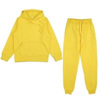 Chándal con capucha para hombre y mujer, conjunto deportivo de dos piezas, sudadera con capucha cálida de manga larga - details 2