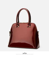 Nuevo bolso de concha brillante de charol para mujer, moda europea y americana, bandolera de hombro. - details 8