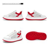 Moda 2025 Zapatos Blancos Cómodos y Ligeros para Hombres en Primavera y Verano - details 23
