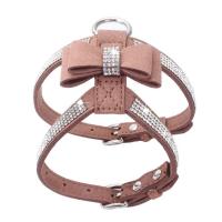con lazo de imitación de diamante brillante, correa para el pecho para perros pequeños y medianos, antirotura - details 7