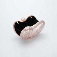 Señoras europeo y americano nuevo bolso de palmo oblicuo bolso Doudou bolso de acrílico moda boda cena bolso de embrague - details 6