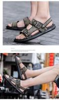 Sandalias planas de los hombres vendedores calientes de la parte inferior dura antideslizante de la tendencia de la moda de alta calidad 2022 originales - details 4