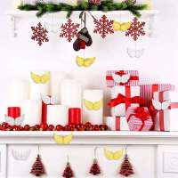 Minialas de Ángel de plástico para manualidades, 36 piezas, 3D, parches de adorno de ala blanca, para decoración de fiesta, artesanía DIY y Utilería de boda - details 6