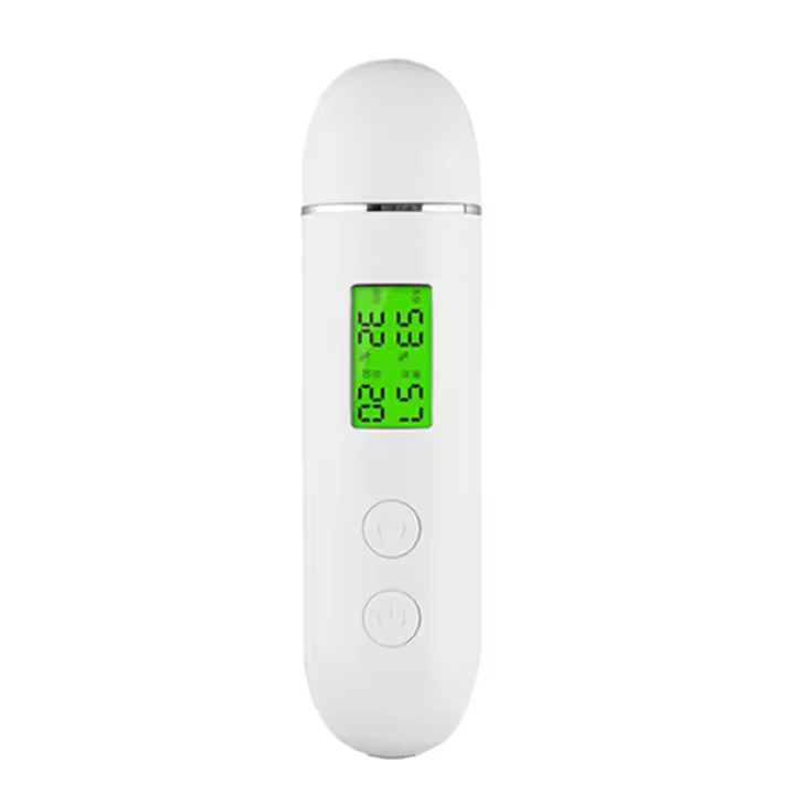 Probador de humedad de aceite de agua Digital LCD portátil, agente fluorescente, analizador de piel, Detector, herramienta de cuidado facial - 1