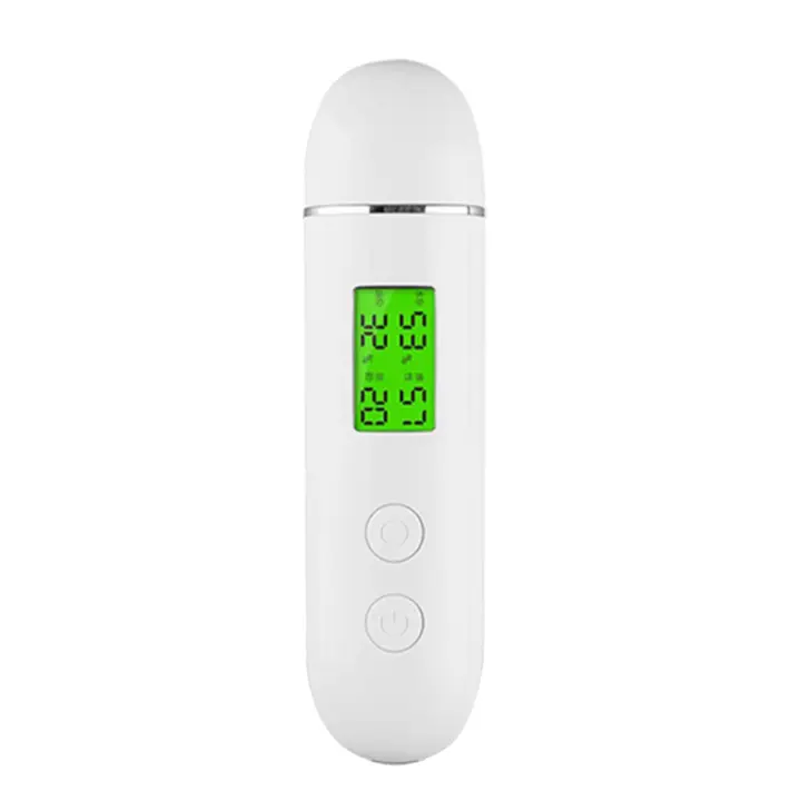 Probador de humedad de aceite de agua Digital LCD portátil, agente fluorescente, analizador de piel, Detector, herramienta de cuidado facial - 1
