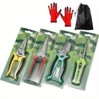 Tijeras de Poda Profesionales de Acero Inoxidable Cortador de Mano Afilado para Jardín - details 4