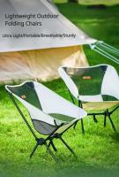 Silla de práctica plegable ultraligera portátil con forma de luna para acampar al aire libre, desmontable, para pesca en la playa, y pequeña silla para pícnic - details 0
