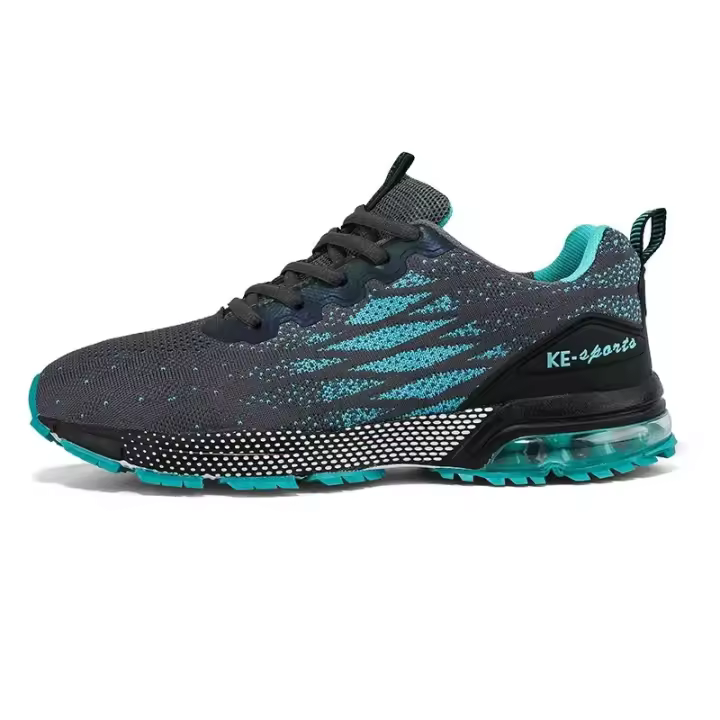 Zapatillas para correr absorventes de impacto Zapatos deportivos transpirables de malla para hombre - 1