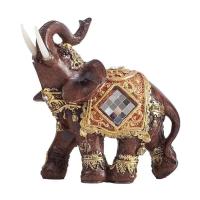 Estatua dorada de la suerte, estatuilla de riqueza, regalo, decoración del hogar, escultura de elefante Feng Shui - details 39