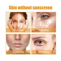 SPF50 + protector solar probiótico de arroz, protección de la piel, maquillaje hidratante refrescante, crema de protección solar, protector solar Facial resistente a los rayos UV - details 1