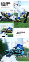 Botas de fútbol FG/TF para niños de alta calidad, zapatos de fútbol profesionales de fútbol sala, tacos escolares para niños y niñas, zapatillas de fútbol para césped - details 16