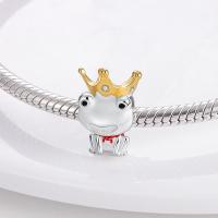 Abalorio Animal Friends en plata de ley con piedra de circón S, pulsera de 3 mm adecuada, regalo perfecto para mujer - details 16