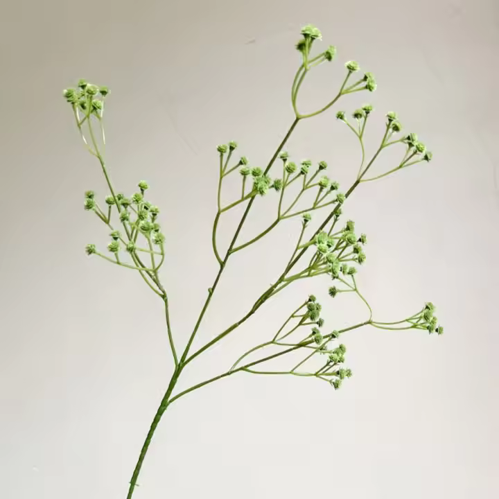 Planta verde Artificial de estilo bosque, hojas de palma, flor de simulación grande, plantas falsas hechas a mano de plástico, decoración de balcón - 1
