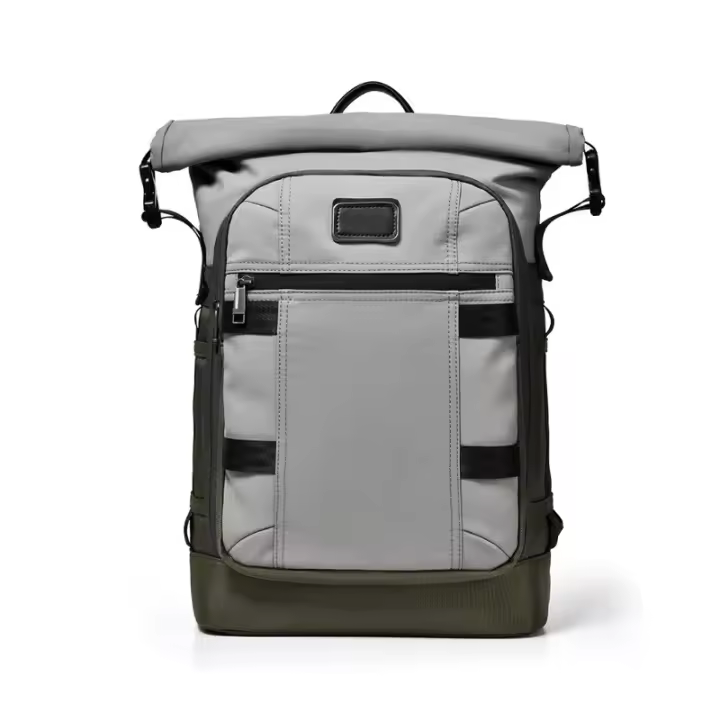 Nueva mochila para hombre de gran capacidad de color contrastante mochila de fitness para ir al trabajo bolsa de viaje bolsa de ordenador - 1