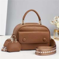 Bolso diagonal de mujer de alta gama de gran capacidad, funda de poliéster PU, dos tirantes, modelo 21550 - details 16
