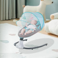 Balancín para bebé, electrónico, mecedora Bluetooth, columpio para con música USB y juguetes para 0-12meses, 3-12kg - details 13