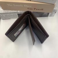 Billeteras cortas con cremallera para hombre, bolsillo para monedas, tarjeteros delgados, monederos de lujo, billetera de cuero - details 3