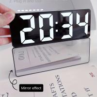 Despertador digital LED para dormitorio, reloj electrónico de sobremesa con indicador de temperatura, 1 unidad - details 7