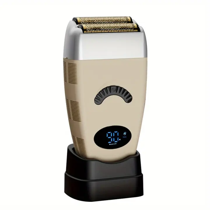 Afeitadora Eléctrica Portátil 5.08 CM, Ajustable para Barba, 2 Cabezas - 1