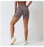 Shorts de Yoga de Cintura Alta Leggings de Fitness sin Costuras para Mujer - details 19