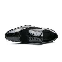 2023 vestido informal hecho a mano de cuero de alta calidad de estilo italiano para hombre con cordones zapatos deportivos negros y marrones - details 14