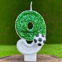 Vela de Fútbol para Cumpleaños Feliz Vela de Decoración de Luz y Fiesta para Tartas de Cumpleaños y Boda - details 8