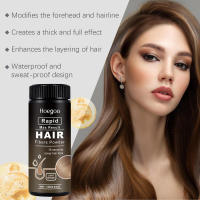 HOEGOA Pomada de sombra voluminosa marrón claro que modifica la frente para un cabello refrescante y duradero - details 5