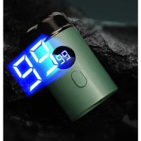 Mini Afeitadora eléctrica recargable para hombre y mujer, afeitadora portátil con pantalla Digital Led, recargable, tipo c, para el hogar - details 8