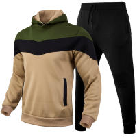 Conjunto Casual de Primavera Nuevo para Hombres Traje de Suéter con Capucha - details 4