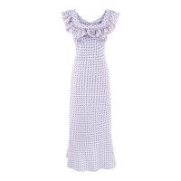 🧡 🧡 🧡 Vestido corto estilo chaleco con cuello cuadrado, volantes, estampado floral y mangas cortas estilo Spice Girl, estilo retro francés de verano. - details 1