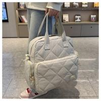 Nueva mochila antisalpicaduras multifuncional de moda de gran capacidad, bolso de maternidad, bolso, mochila de color sólido. - details 33