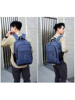 Mochila Impermeable Para Hombres Ultra Ligera Con Capacidad Para Portátil De 15.6 Pulgadas Estilo Clásico Bolsa De Espalda Para Libros Y Uso Diario - details 29