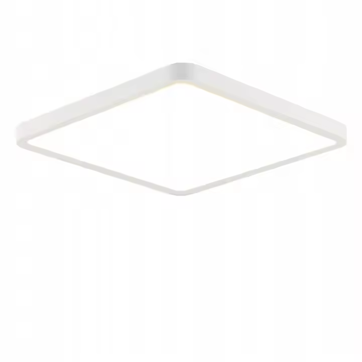 CBJKTX Lámpara de techo LED plana: 23CM lámpara dormitorio 18W baño 4000K IP44 lámpara de baño lámpara de pasillo baño blanco - 1