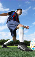 Populares zapatillas de fútbol transpirables de caña alta para niños y niñas - details 2
