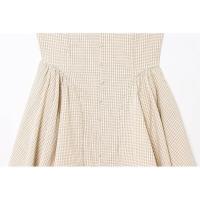 Vestido Chic Casual para Mujer Cuadros a la Moda Primavera-Verano Vacaciones Sin Mangas - details 8