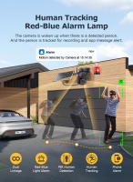 Cámara Solar SHIWOJIA 6MP Zoom 36X Seguridad Nocturna Rastreo Humano WIFI Batería Lente Doble - details 11