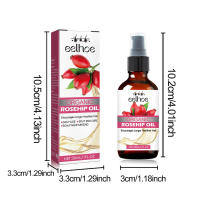 El aceite de rosa para cabello grueso hidrata, nutre el cabello, alivia la sequedad, fortalece la dureza, solidifica y previene. - details 0