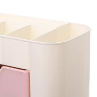 Organizador de cajones de escritorio, Caja de almacenamiento multifuncional, Organización ordenada, Maquillaje de plástico - details 1