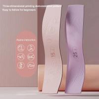 Silicona con 4 niveles de resistencia, bandas elásticas de entrenamiento con bucle de ejercicio para yoga en casa - details 1