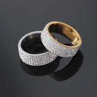 Precioso anillo con pedrería Zirkon oro y plata - details 1