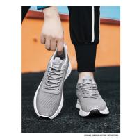 Zapatos Casual Para Hombre 2024 Transpirables De Malla Suave Y Ligeros Para Correr Y Caminar Outdoor Zapatos Deportivos Con Suela TPU - details 8