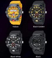 Reloj Deportivo para Hombres SMAEL con Movimiento de Cuarzo y Digital Resistente al Agua Correa de Silicona Luz LED Multifunción Chrono Fecha - details 17