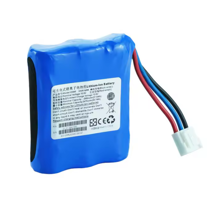 Batería de Monitor de signos vitales para EDAN X8,X10,X12 ID995,3INR19/66 - 1
