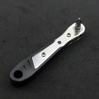 Llave de Trinquete de Ángulo Recto Destornillador de Tornillo de Mano Juego de Tornillos - details 10