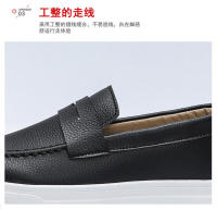 Mocasines transpirables nuevos de primavera 2025 para hombre, estilo británico, moda casual, zapatos de cuero juveniles de tendencia. - details 6
