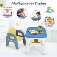pequeña para bebés, Conjunto y Silla Actividas para niños, Apto para 1-5 años (Gris) - details 12
