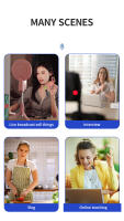 GGMM Micrófono Lavalier Inalámbrico 2023 para Grabación de Vídeo y Audio Portátil Mini Mic para iPhone Android Transmisión en Vivo para Juegos - details 9
