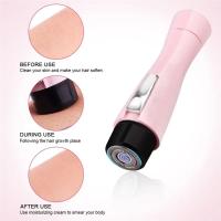 Mini depiladora eléctrica portátil, afeitadora Personal, maquinilla de afeitar indolora para el cuerpo Facial, axila, Bikini, depilación para mujeres 15 #   906 - details 5