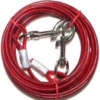 Cable de Atadura para Perros con Revestimiento de PVC Resistente a Masticaciones Longo suficiente para Perros Grandes Adecuado para Acampar al Aire Libre - details 8