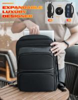 Mochila de viaje con garantía de vida para hombre, bolsa para ordenador portátil de 15,6 pulgadas, impermeable, esc - details 12
